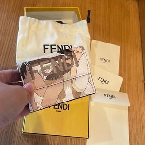 Fendi micro trifold wallet limited edition